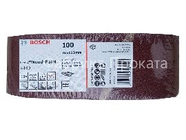 Лента шлифовальная для ленточных машин Bosch 75мм на 533 мм К100 B.f.W+P 2608606081