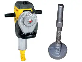 Оправка Wacker Neuson для забивки свай и бензиновый отбойный молоток Wacker Neuson BH 23