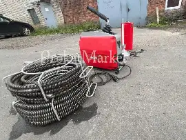 Профессиональная электромеханическая машина для прочистки труб VOLL V-Clean 150