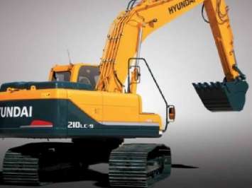 Аренда гусеничного экскаватора Hyundai R210NLC-9S габарит Аренда гусеничного экскаватора Hyundai R210NLC-9S габарит