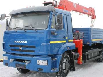 Аренда крана манипулятора КамАЗ 65117 тягач Аренда крана манипулятора КамАЗ 65117 тягач