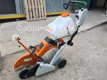 Аренда тележки Stihl FW 20 - компактный нарезчик швов из бензореза