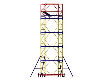 Аренда вышки туры ВСР 1 площадка 0,7 × 1,6 метра высота 3,9 метра (98 кг)