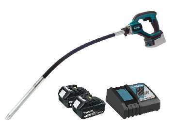 Аренда высокочастотного аккумуляторного вибратора для бетона Makita DVR450RFE Аренда высокочастотного аккумуляторного вибратора для бетона Makita DVR450RFE